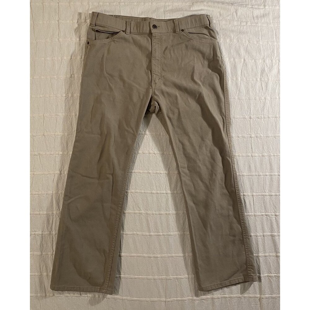 Vintage Levi's 530 Men's 38x30 With A Skosh More Comfort Beige Jeans Made In USA
